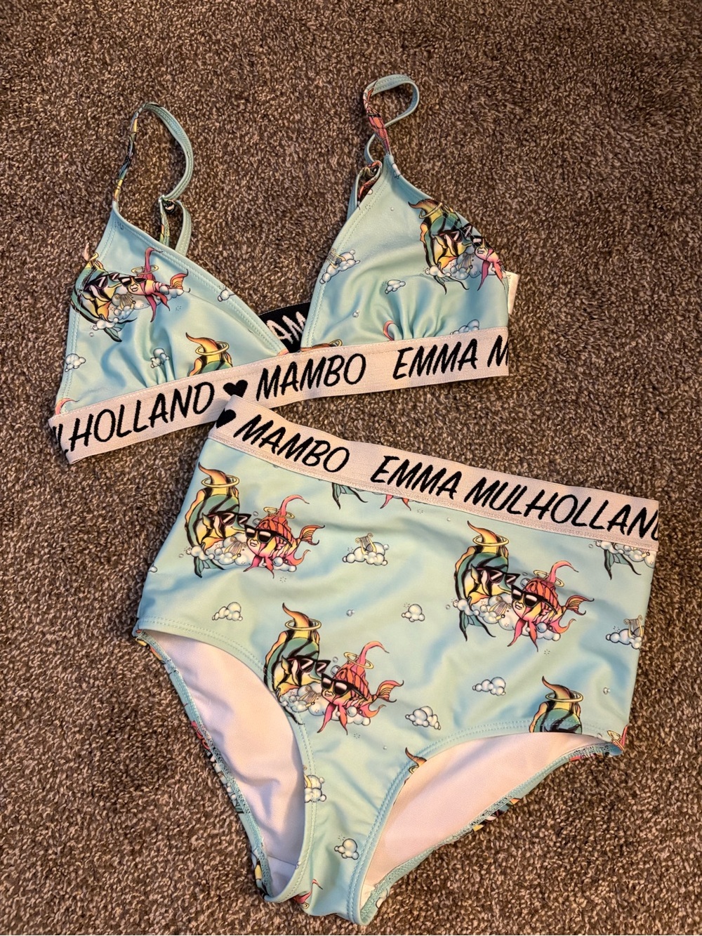 Emma Mulholland x Mambo Goddess Angelfish Bikini Set